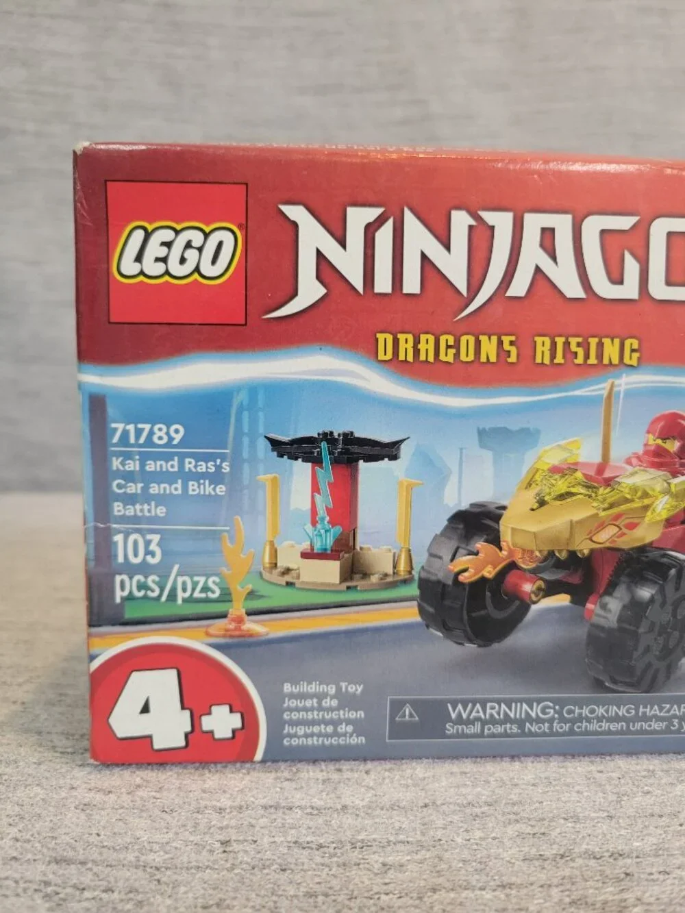 Lego Ninjago Kai and Ras's Car and Bike Battle 71789